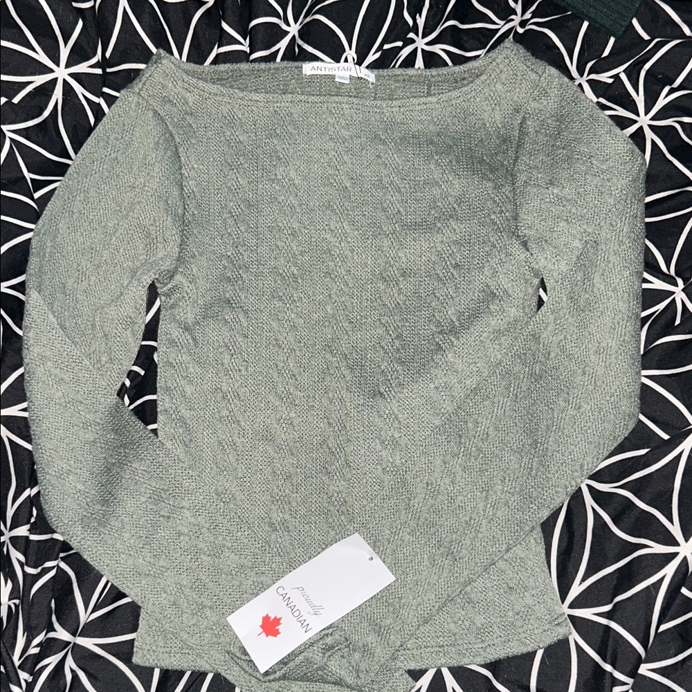 adorable green crochet top
